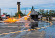 Заправка загорелась в Экибастузе