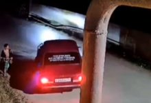 Подростки на автомобиле специально сбили ребенка-велосипедиста (ВИДЕО)