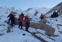 Подростков спасли в горах Заилийского Алатау