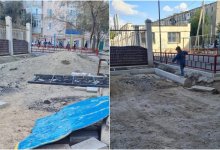 "Мы дышим пылью": жильцы ЖК жалуются на затянувшийся ремонт их двора в Атырау