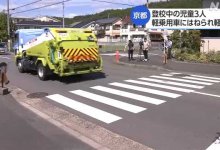 Безработный въехал в группу учеников по дороге в школу в Японии (ВИДЕО)