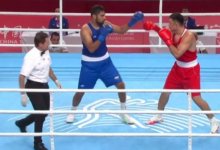 Первый казахстанский боксер вышел в финал Азиады в Ханчжоу