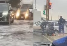 Атырау "поплыл" после дождя (ВИДЕО)