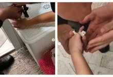 Палец четырехлетней девочки застрял в бельевой корзине в ВКО (ВИДЕО)