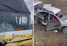 Два пассажира погибли в ДТП с участием автобуса в Карагандинской области