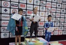 Семилетний казахстанец завоевал серебро ЧА по грэпплингу