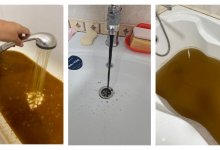 На ржавую горячую воду жалуются жители Актау (ВИДЕО)