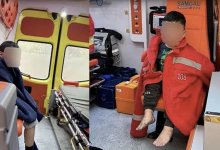 Двое детей остались заперты в горящей квартире в Уральске