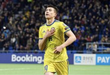 Бактиер Зайнутдинов назван лучшим бомбардиром в истории сборной Казахстана