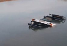 Двое мужчин утонули вместе с авто в Атырауской области (ВИДЕО)