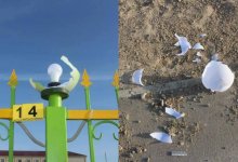 Юные вандалы разбили 38 фонарей на улицах Кызылорды