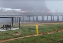 Семь человек погибли при столкновении 150 автомобилей на мосту (ВИДЕО)