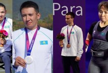 Еще четыре медали Азиатских пара игр завоевали казахстанцы