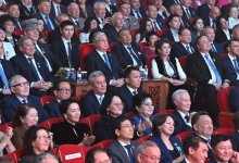 Токаев посетил торжественный концерт ко Дню Республики