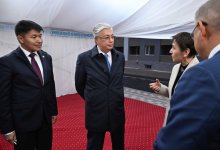 Президент посетил новый микрорайон Талдыкоргана