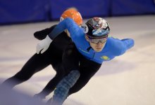 Бронзу завоевала мужская команда РК по шорт-треку в Канаде