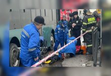 Автобус насмерть сбил пешехода в Караганде (ВИДЕО)