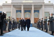 Токаев лично проводил Эрдогана в столичном аэропорту