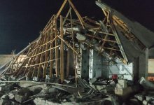 Частный дом разрушился от взрыва в Туркестане