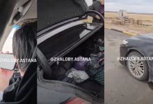 Таксист высадил женщину в степи на трассе Астана – Павлодар (ВИДЕО)