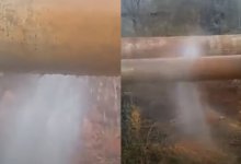 Больше месяца не устраняют порыв на трубопроводе в Актау