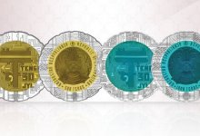 Нацбанк объявил о дате старта продаж коллекционных монет к 30-летию тенге