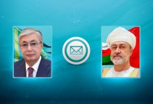 Токаев поздравил султана Омана с национальным праздником