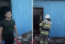 84-летняя бабушка чуть не задохнулась в горящем доме в Жетысу