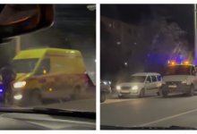 Три автомобиля столкнулись при ДТП в Актау (ВИДЕО)