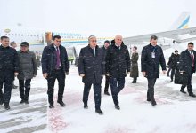 Токаев прилетел в Минск (ВИДЕО)