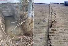 Актаусцы боятся, что их дом рухнет от плесени и трещин