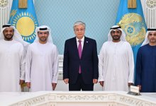 Развитие казахстанских портов Токаев обсудил с руководством  Abu Dhabi Ports Group