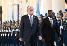 Как президента Того встречали в Акорде (ФОТО)