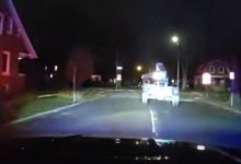 Полиция час гналась за подростком, угнавшим грузовик (ВИДЕО)