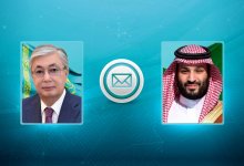 Токаев поздравил наследного принца Саудовской Аравии