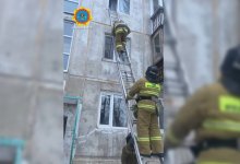 Дети играли с огнем и устроили пожар в Степногорске