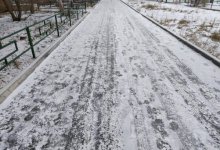 Гололед отправил в больницу 200 жителей Кокшетау