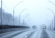 Трассу закрыли в Акмолинской области