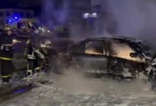 Мужчина едва не сгорел в собственном авто в Астане