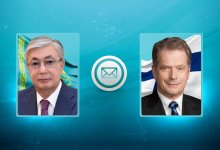 Токаев поздравил президента Финляндии с Днем независимости