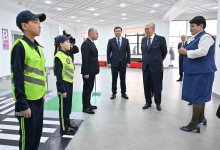 Токаеву показали школу, построенную за 5,7 млрд тенге