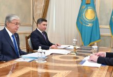 Женис Касымбек доложил президенту о развитии Астаны