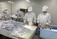 Третью линию по выпуску одноразовых медицинских изделий открыли в Жамбылской области