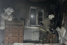Пожар в квартире из-за обогревателя разгорелся в Риддере (ВИДЕО)