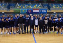 Казахстану остался один шаг до попадания на чемпионат мира по футзалу
