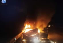 Жуткое ДТП в Акмолинской области: заживо сгорели четыре человека