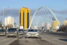 Снегопад в Астане: полицейские предупредили автолюбителей