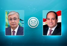 Токаев поздравил президента Египта с переизбранием