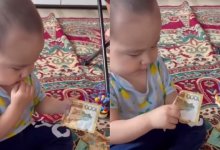 Знающий толк в деньгах малыш умилил Казнет (ВИДЕО)