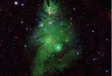 Елку в космосе увидели телескопы Chandra и WIYN